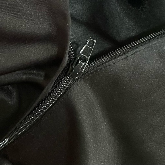 Y2K Vintage Betsey Johnson Lace Trim Sequin Corset Mini Dress - Picture 3 of 6